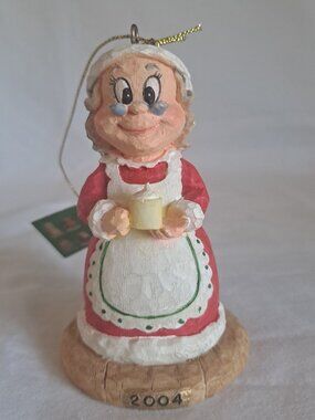 MARATHON 2004 MRS CLAUS Christmas ORNAMENT Holiday Collector Series 4 Figurine